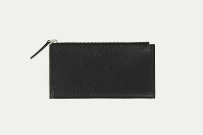 KIKO leather top zip wallet
