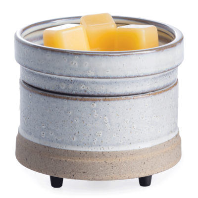 Candle Warmer 2-in-1 classic warmer rustic white