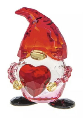 Ganz Crystal Expressions Love Gnome Figurine