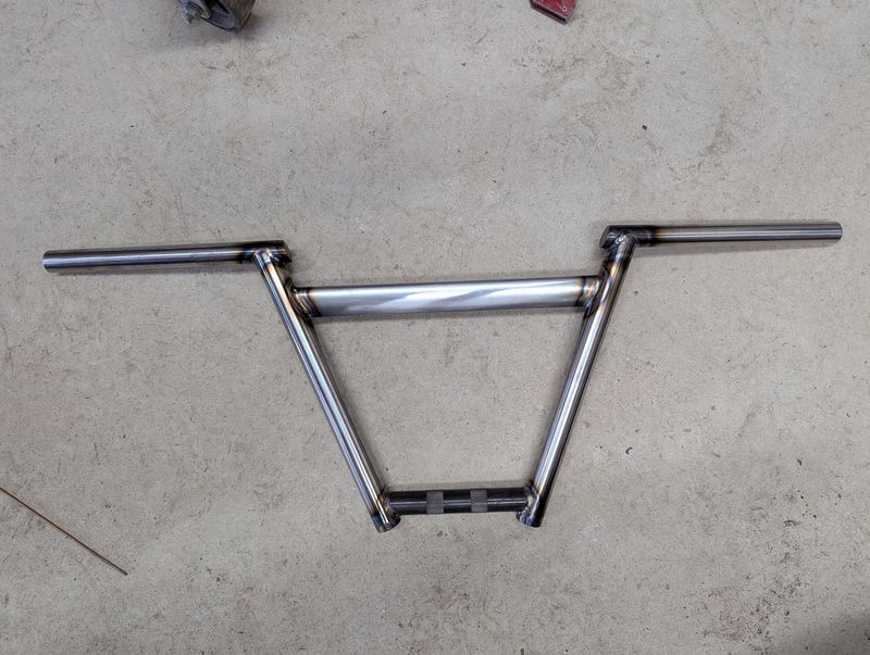 Big Boy Blast Bar with Tear Drop Crossbar - unfinished