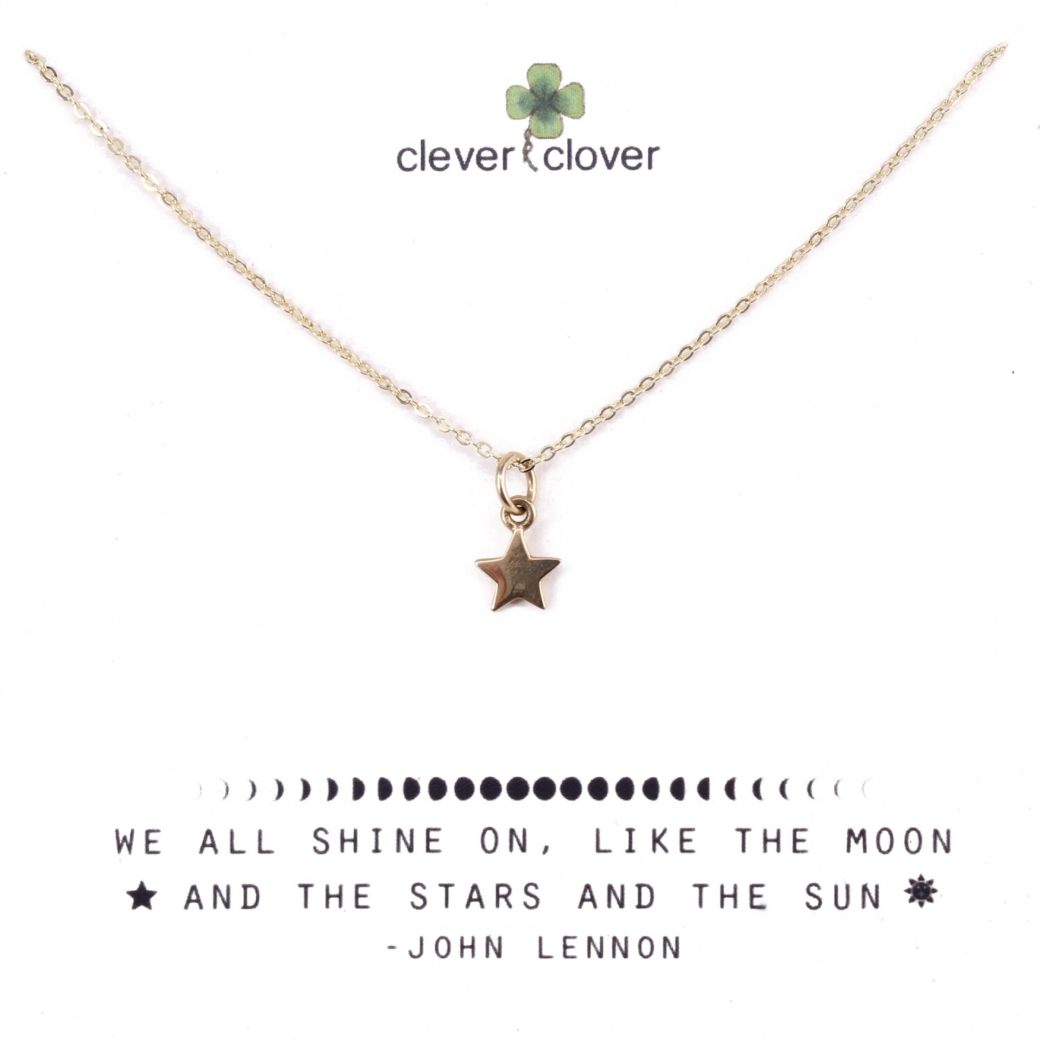 CCN862 Bronze Small Star Necklace