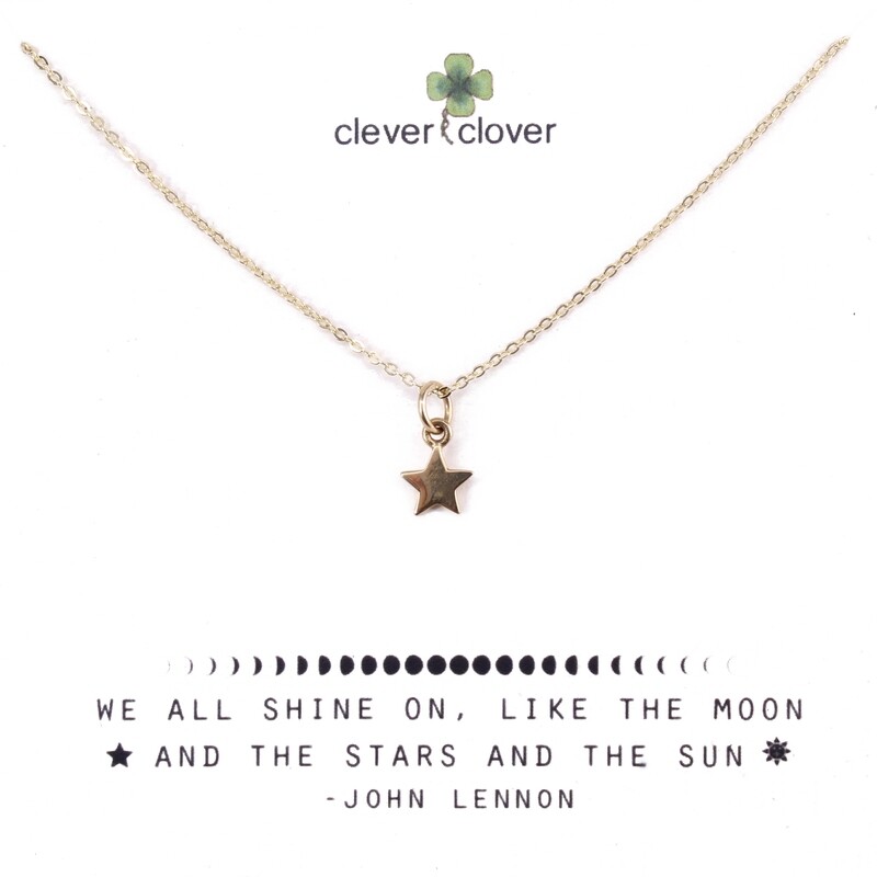 CCN862 Bronze Small Star Necklace