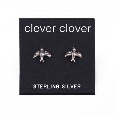 P29-29 Sterling Silver Bird Posts