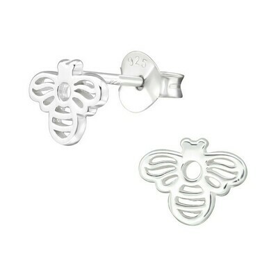 Sterling Silver Open Bee Posts - P28-47 