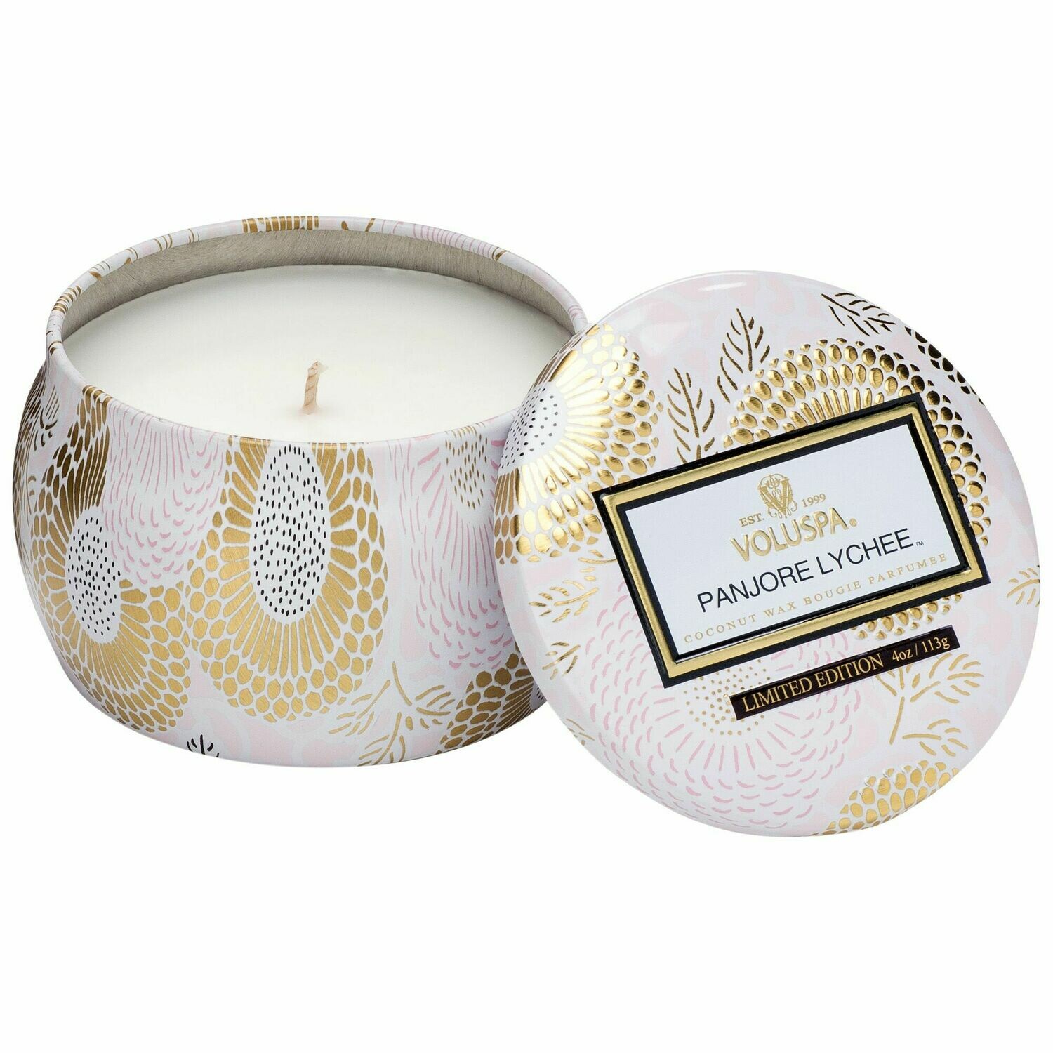 Panjore Lychee Candle - Voluspa Petite Tin Candle