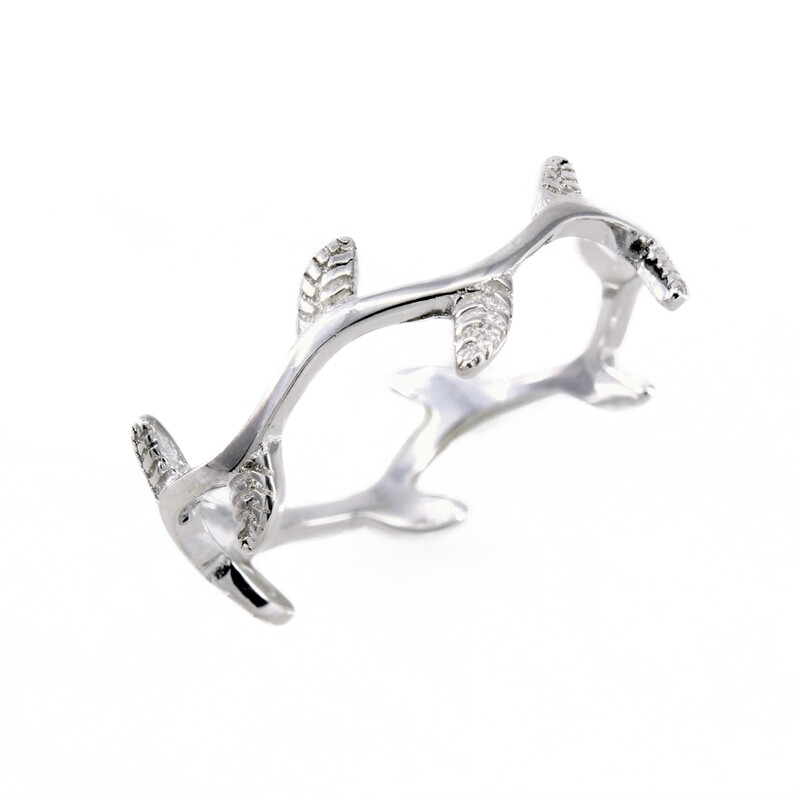 RP2950 Sterling Silver Vine Ring