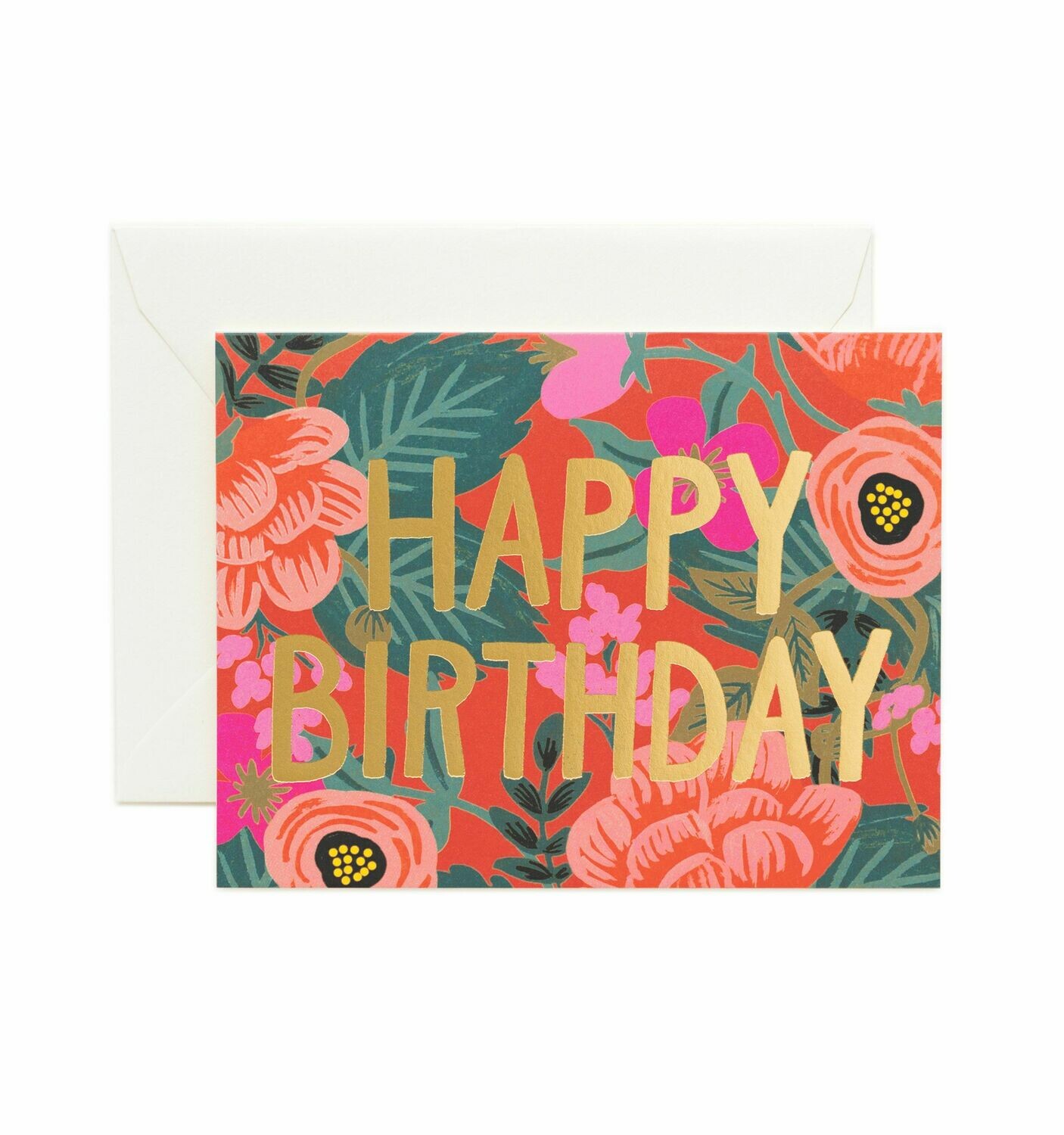 Poppy Birthday Card - Rifle Paper Co. RPC119