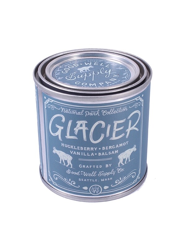 Glacier National Park Candle