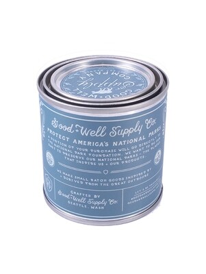 Glacier National Park Candle