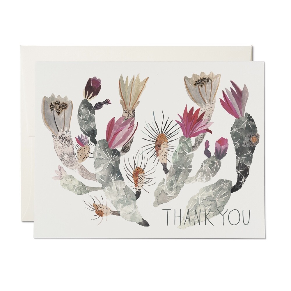 California Cactus Thank You Card - RC14