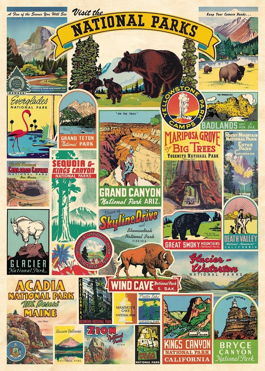 National Parks Poster - 20” X 28” - #411