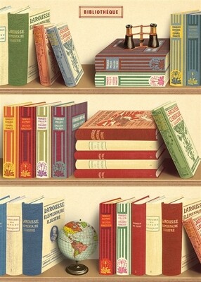 Library Books Poster  - 20” X 28” - #311