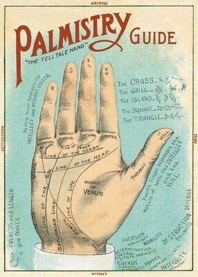 Palmistry Poster  - 20” X 28” - #209