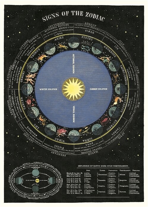 Zodiac Chart Poster #215