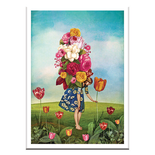 CD94 Ten of Wands Greeting Cards