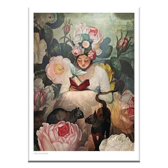 CD98 The Reading Greeting Card
