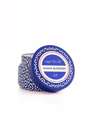 Guava Blossom Candle - Capri Blue Printed Tin 8.5oz