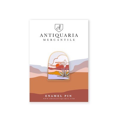 Agave Sunset Enamel Pin - AQP6