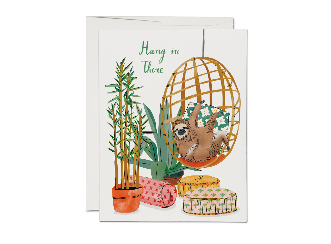 Hang In There Sloth Card - RC49