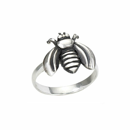 Sterling SIlver Honey Bee Ring - RTM2678