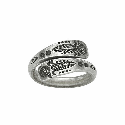 Hill Tribe Silver Wrap RIng - RTM3470
