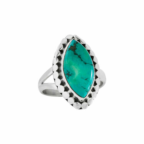 Sterling Silver Turquoise Ring - RTM4250