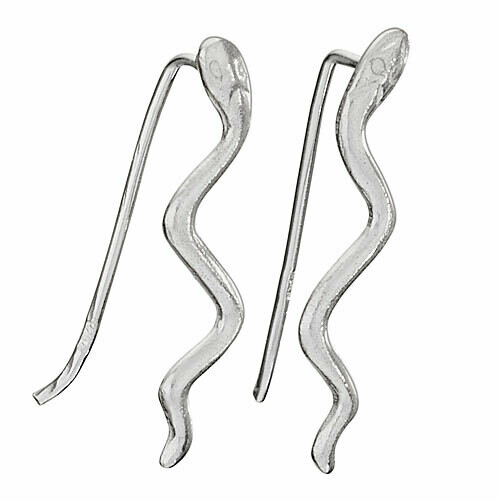 Sterling Silver Snake Ear Climbers - ETM4809