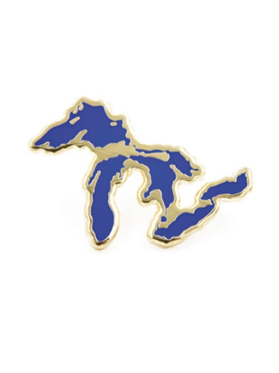 Great Lakes Silhouette Enamel Pin - CBP1