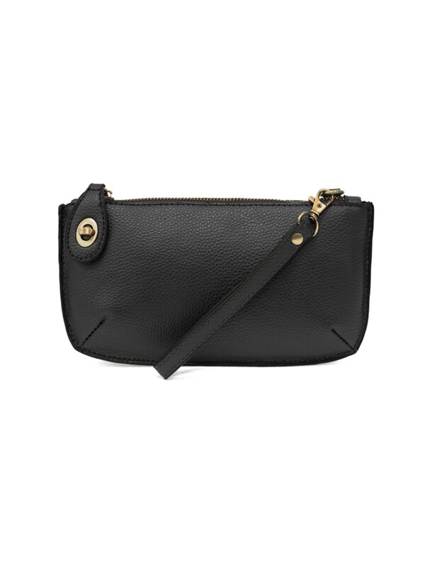 Mini Crossbody Wristlet Clutch Black JA8000-00