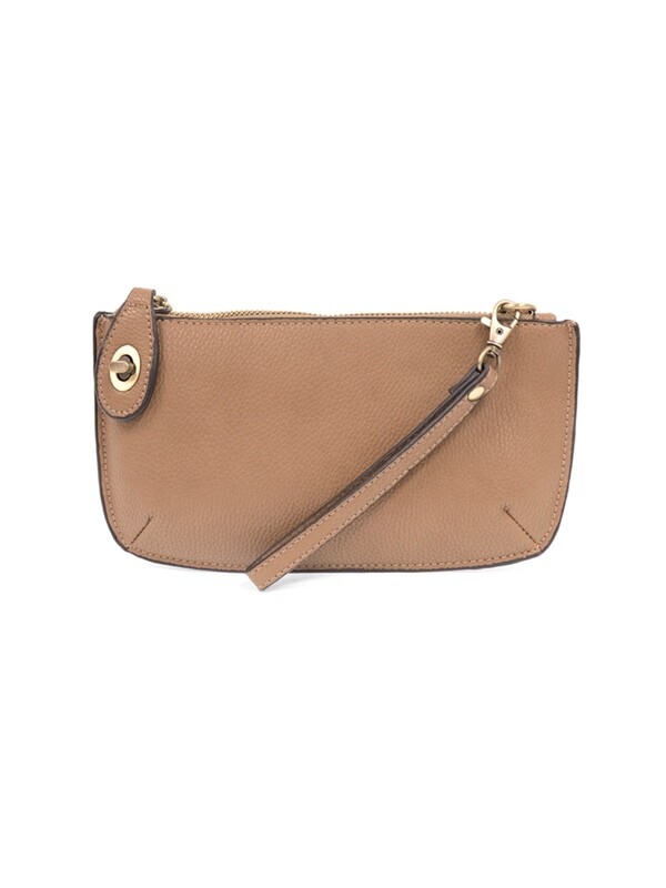 Mini Crossbody Wristlet Clutch Camel JA8000-94 