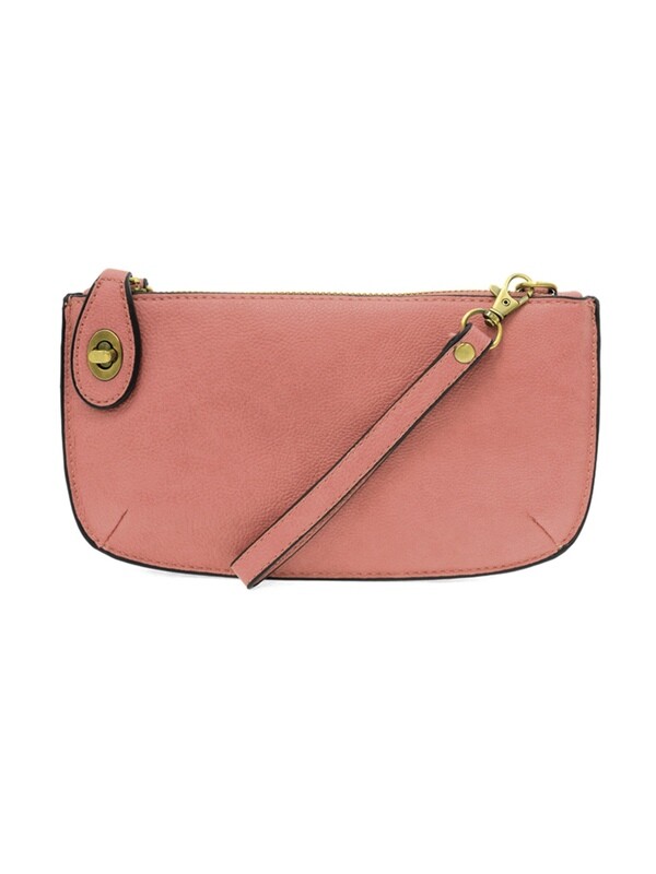 Mini Crossbody Wristlet Clutch Blush JA8000-51