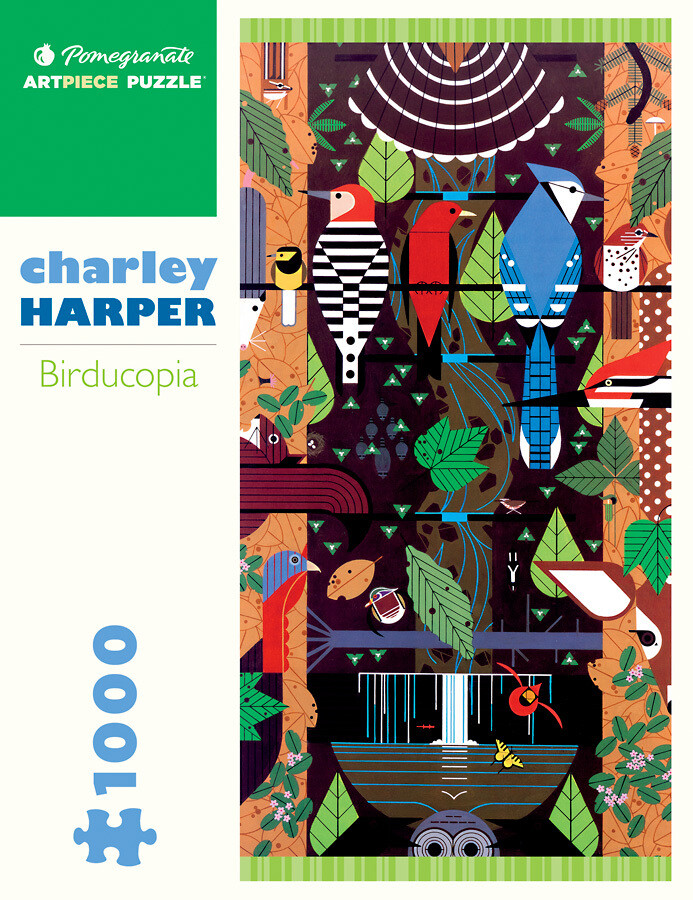 Charley Harper Birducopia 1,000 Piece Puzzle - AA829