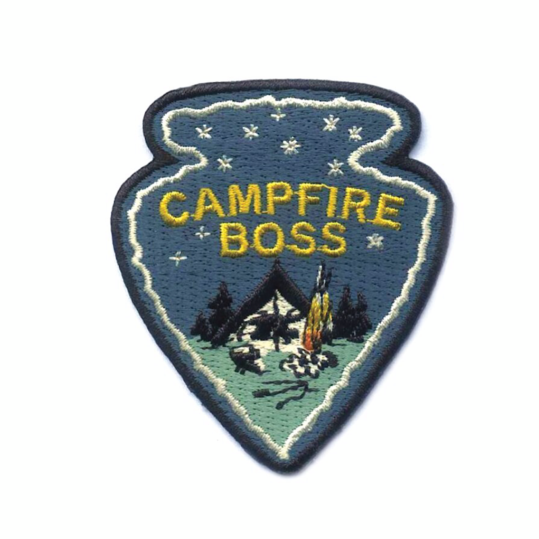 Campfire Boss Embroidered Patch - AQPA6