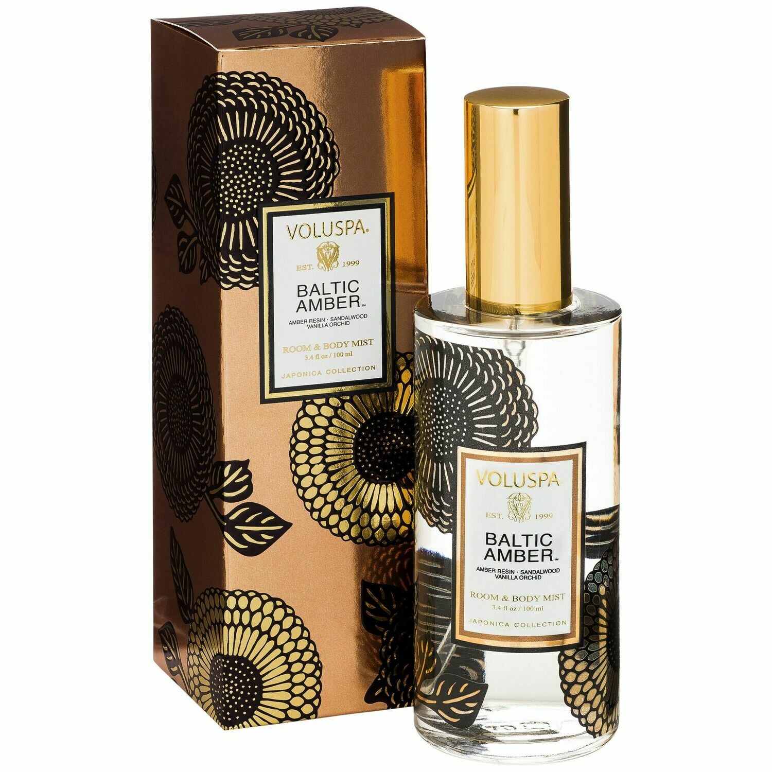 Baltic Amber Room + Body Spray - Voluspa Japonica Collection