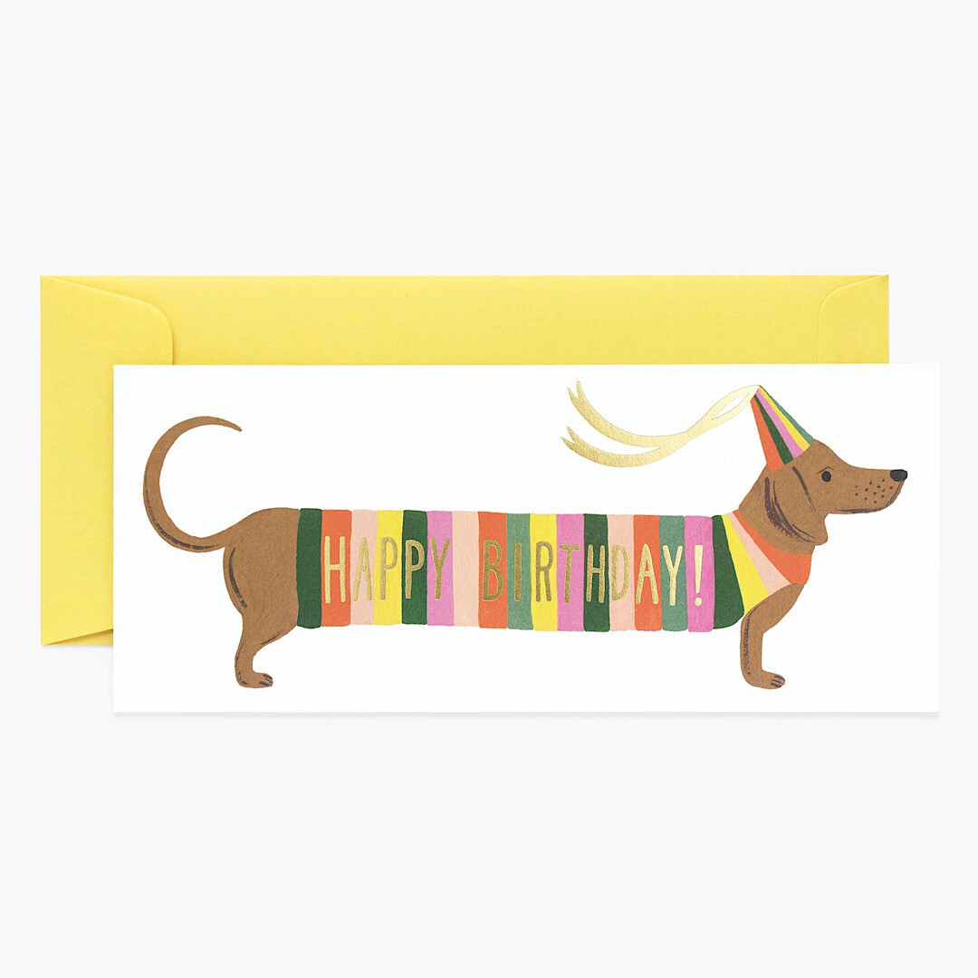 Hot Dog Birthday Card - Rifle Paper Co. RPC132