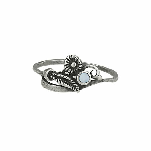 Sterling Silver Mother of Pearl Ring - RTM2736