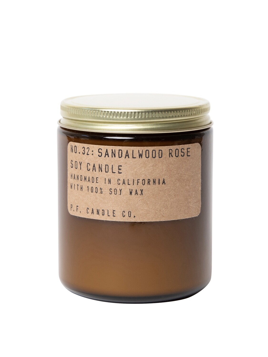 Sandalwood Rose 7.2 oz Soy Candle - P.F. Candle Co.