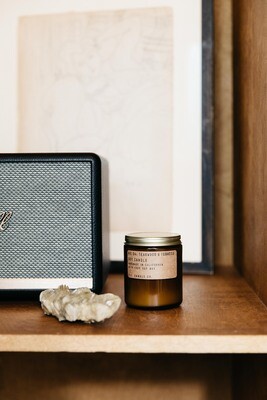 Teakwood + Tobacco 7.2 oz Soy Candle - P.F. Candle Co.