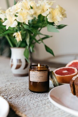 Sweet Grapefruit 7.2 oz Soy Candle - P.F. Candle Co.