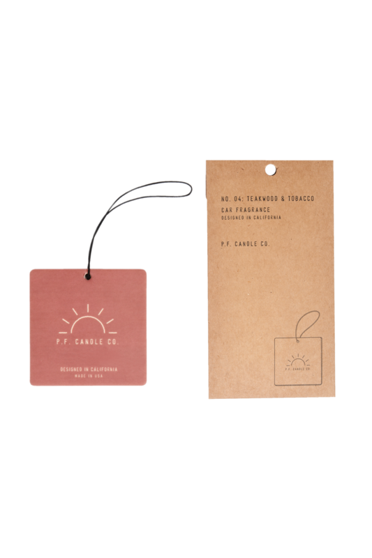 Teakwood + Tobacco Car Fragrance