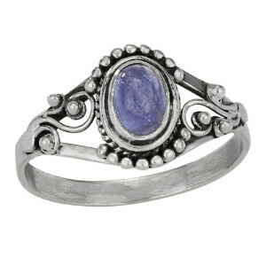 Sterling Silver Tanzanite Ring - RTM3959