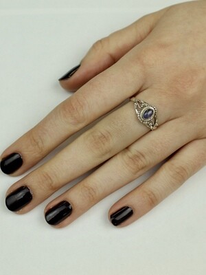 Sterling Silver Tanzanite Ring - RTM3959