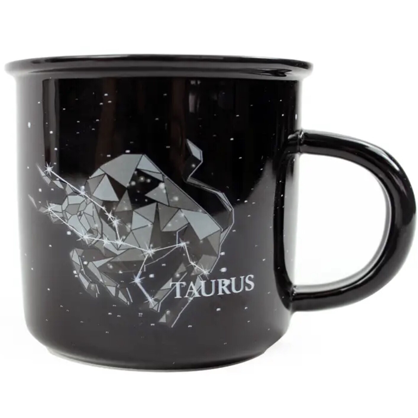 Taurus Constellation Ceramic Camp Mug