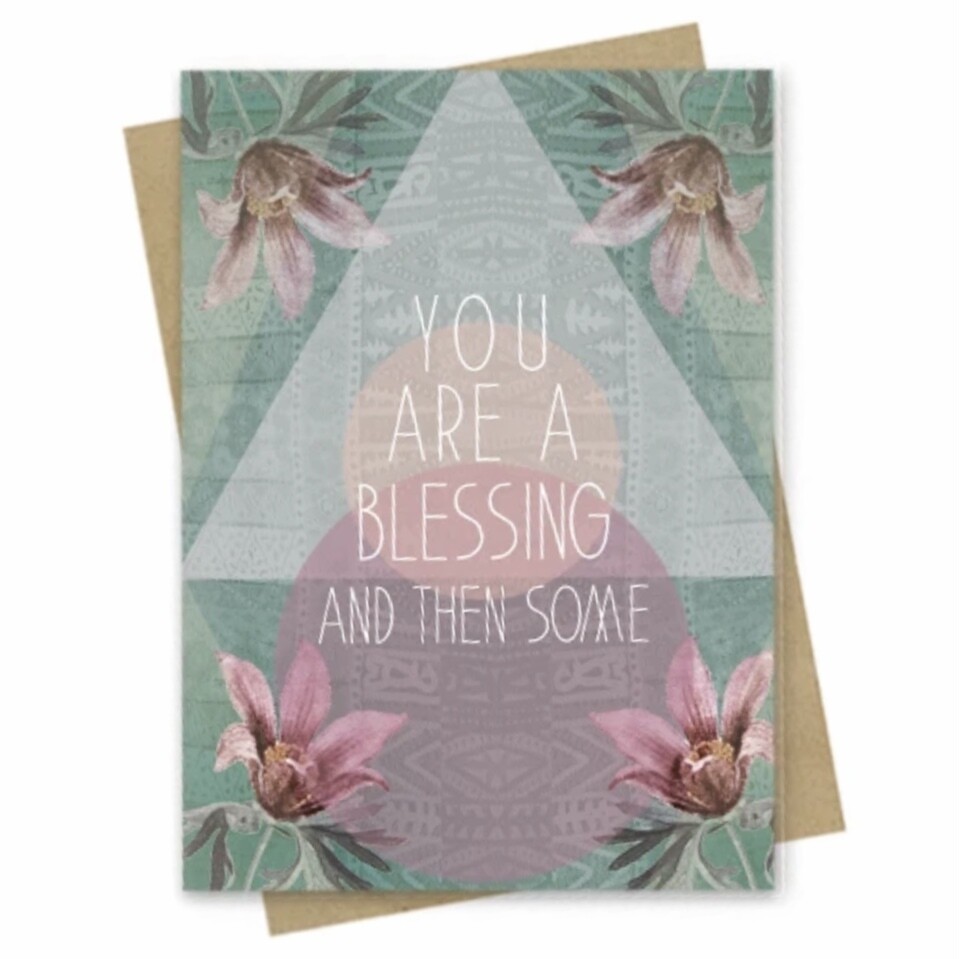 You Are A Blessing Small Greeting Card - PAC172