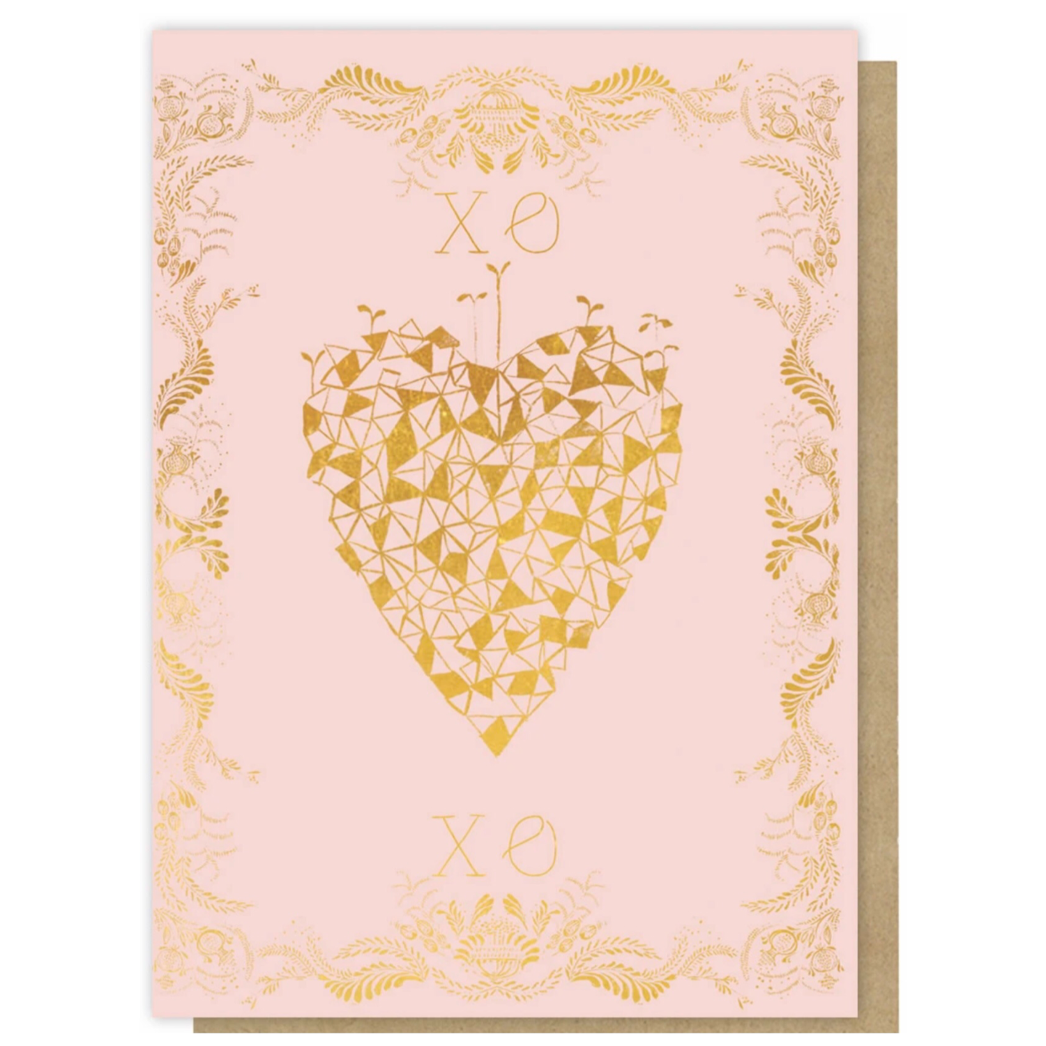 XOXO Sweet Heart Greeting Card - PAC29