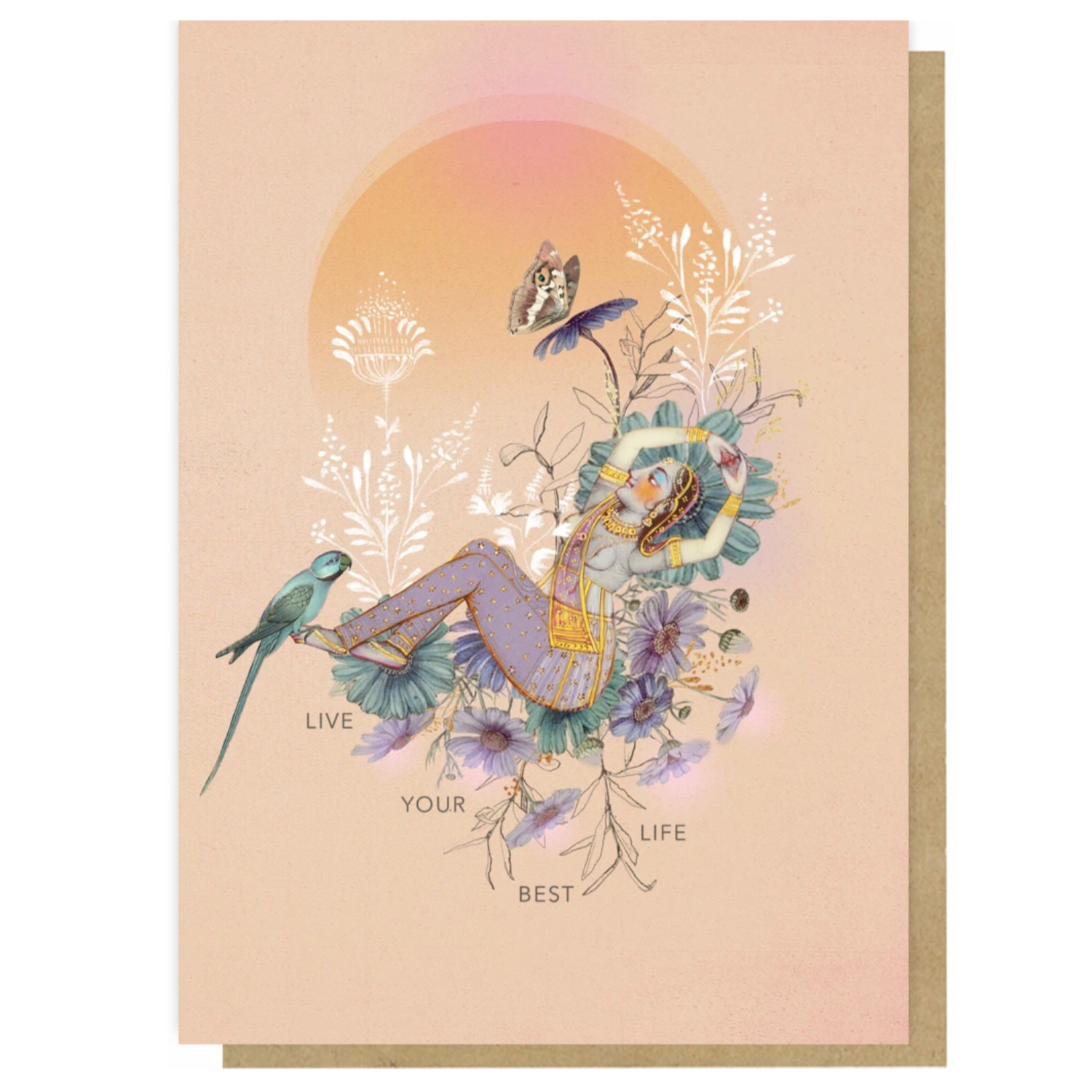 Live Your Best Life Greeting Card - PAC368