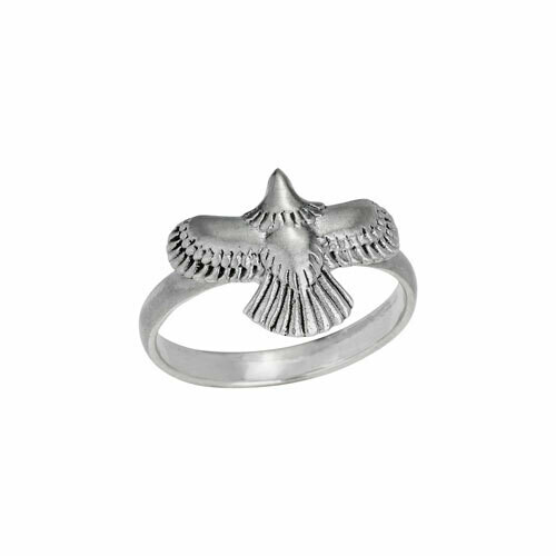 Sterling Silver Bird in Flight Ring - RTM4075
