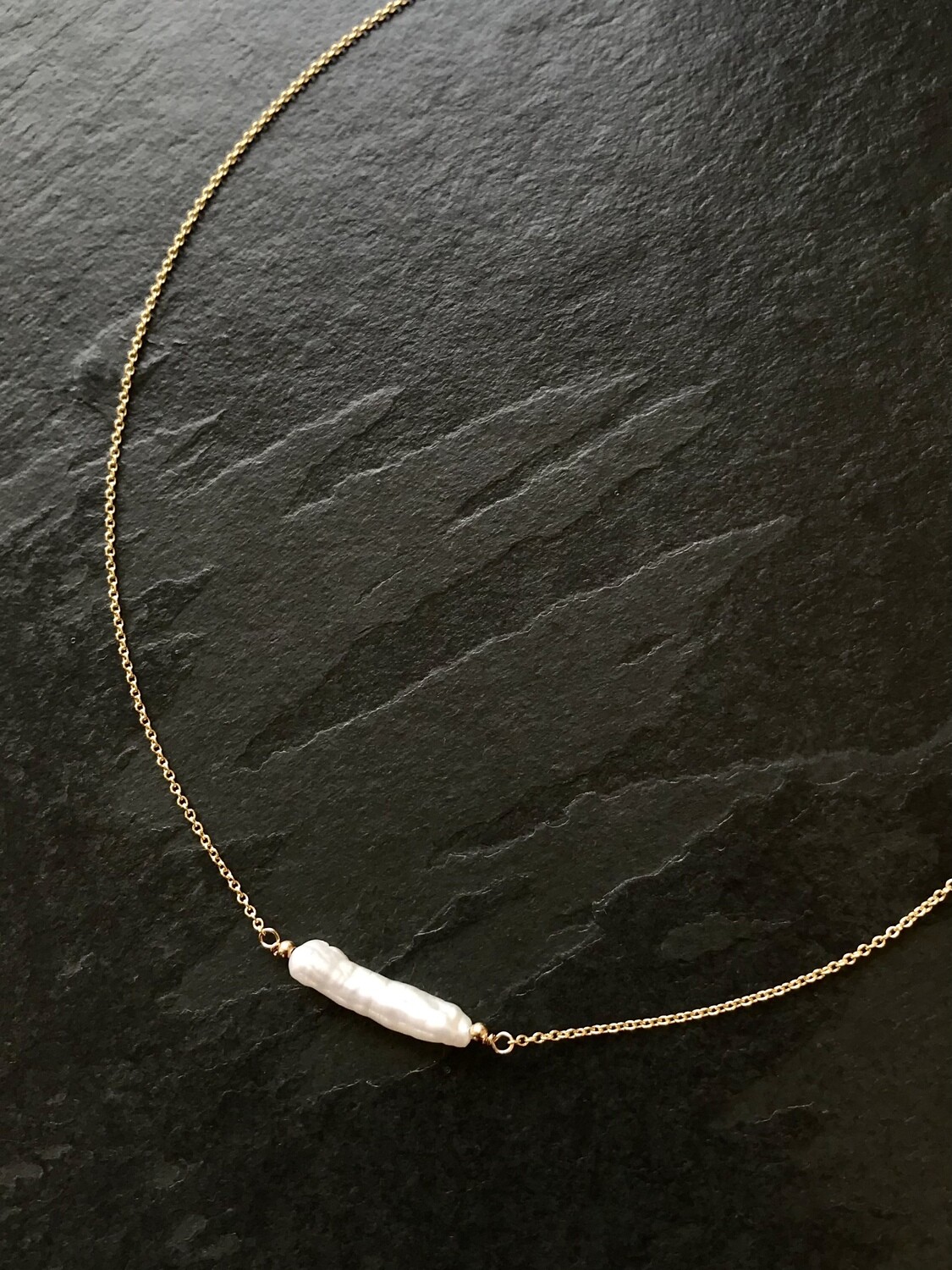 Venus Biwa Pearl Festoon Necklace - GDFDN16