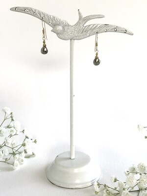 Pyrite Minerva Earrings - GDFDBE1-PYR
