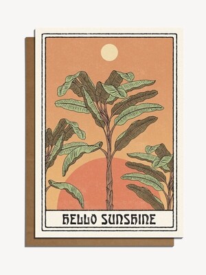 Hello Sunshine Greeting Card - CJ8